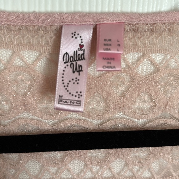 Dolled Up Pink Blouse - Picture 2 of 4